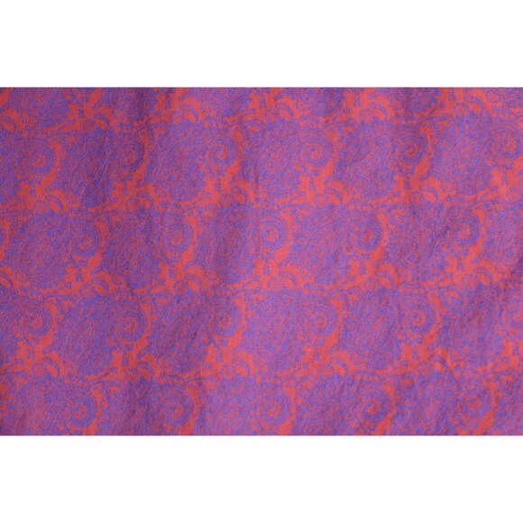 Larry Mahan Short Sleeve Pearl Snap Red Paisley Western Cowboy Shirt Mens Large - Picture 4 of 5